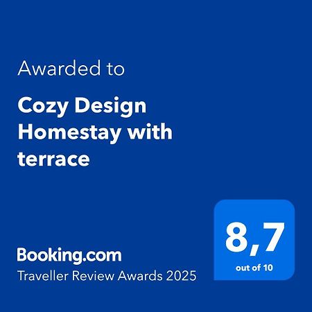 Cozy Design Homestay With Terrace Prága Kültér fotó