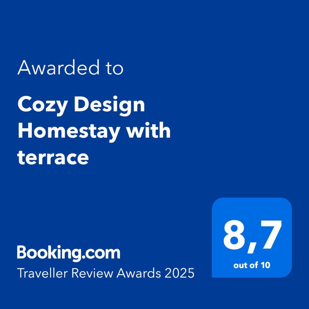 Cozy Design Homestay With Terrace Prága Kültér fotó
